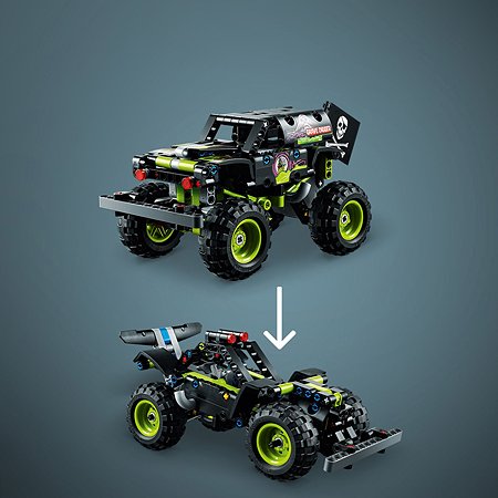 Конструктор LEGO Technic Monster Jam Grave Digger 42118 - фото 7