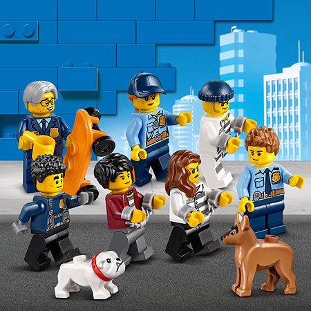 Конструктор LEGO City Police Полицейский участок 60246 - фото 17