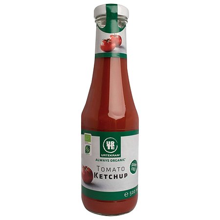 Кетчуп Urtekram томатный органический без глютена 500мл