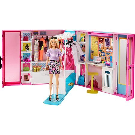 Набор игровой Barbie Игра с модой Гардероб мечты GBK10
