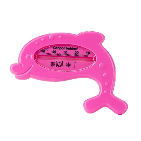 Термометр для ванны Canpol Babies Дельфин Розовый