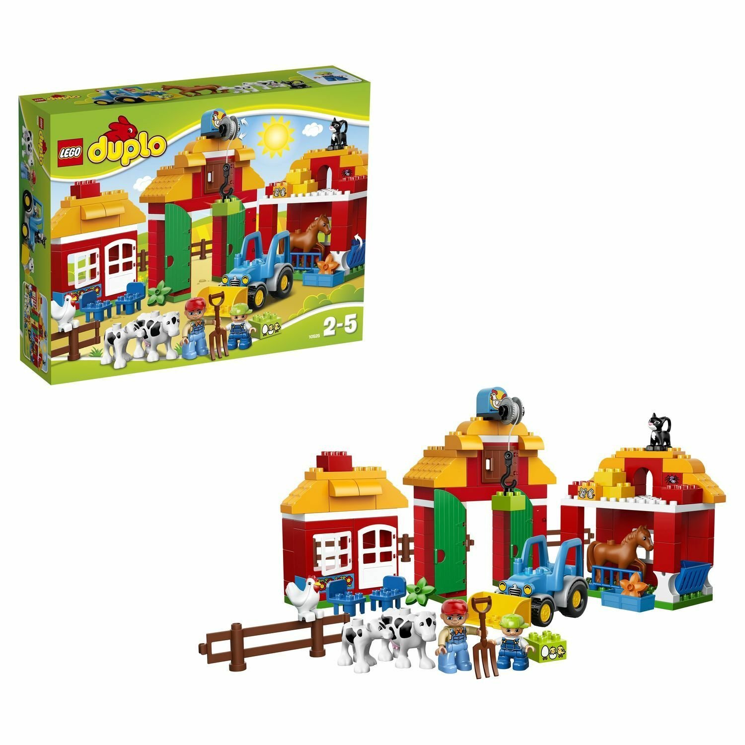 Конструктор LEGO DUPLO Town Большая ферма (10525) - фото 1