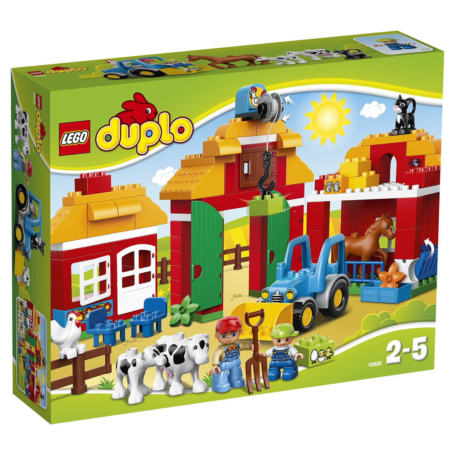 Конструктор LEGO DUPLO Town Большая ферма (10525) - фото 2