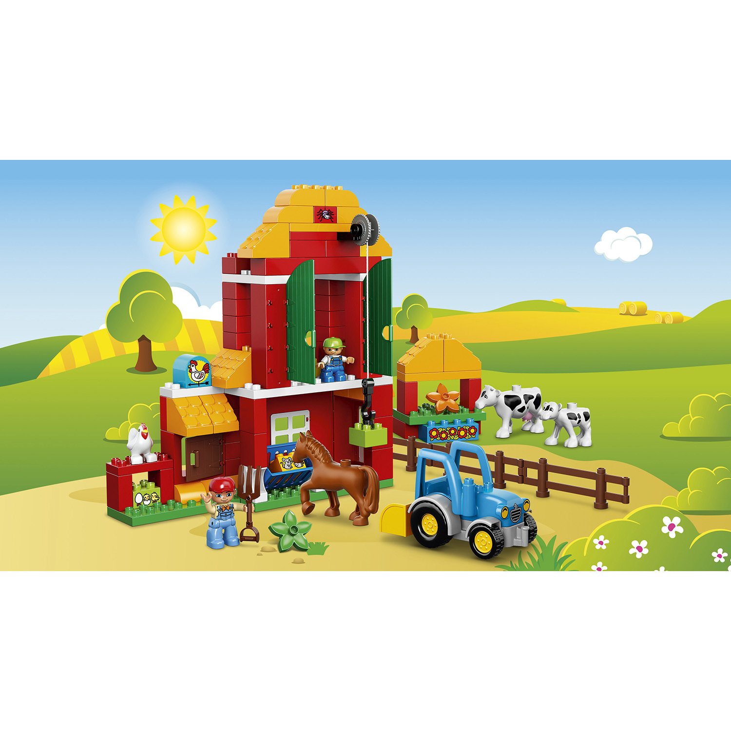 Конструктор LEGO DUPLO Town Большая ферма (10525) - фото 4