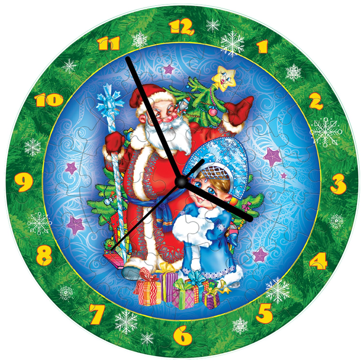 Волшебные часы Деда Мороза
