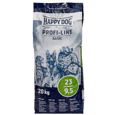 Корм для собак Happy Dog Profi-Line Basic 20кг