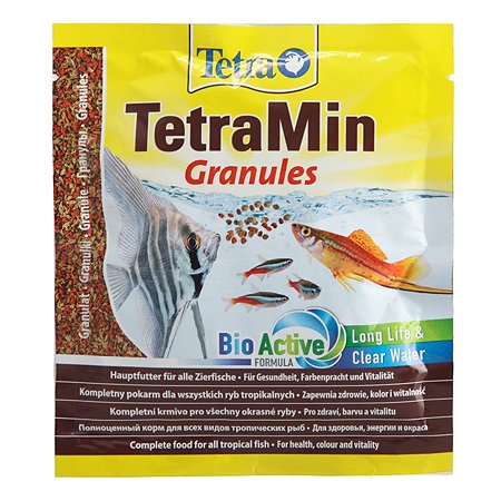 Корм для рыб Tetra Min Granules всех видов в гранулах 15 г