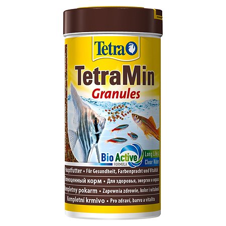 Корм для рыб Tetra Min Granules всех видов в гранулах 250 мл
