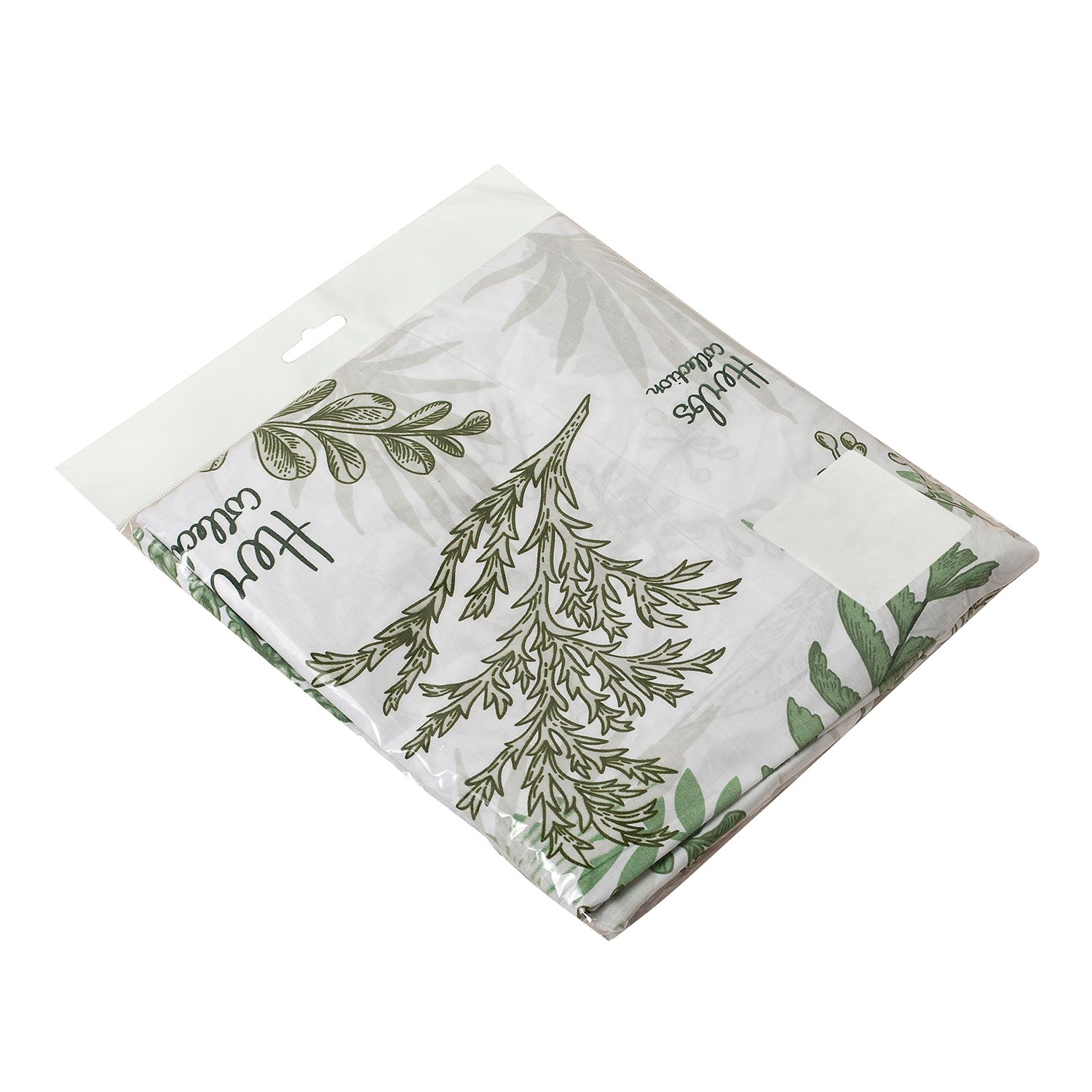 Наволочка к подушке для беременных Amarobaby Exclusive Soft Collection Папоротники U-образная Белый-Зеленый - фото 2