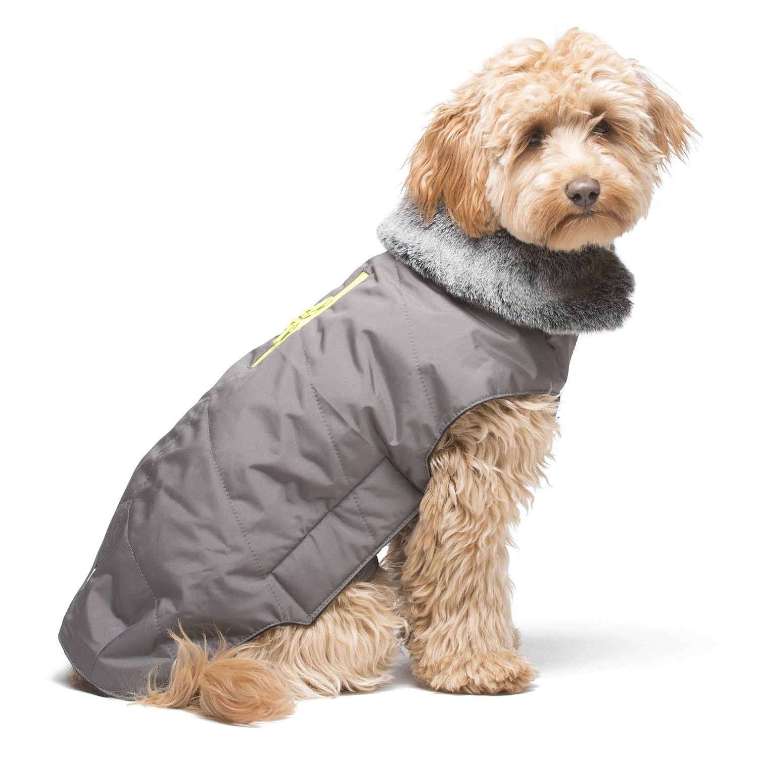 Куртка для собак DogGoneSmart Tamarack зимняя 30.5 Серый - фото 5