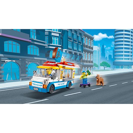 Конструктор LEGO City Great Vehicles Грузовик мороженщика 60253 - фото 10
