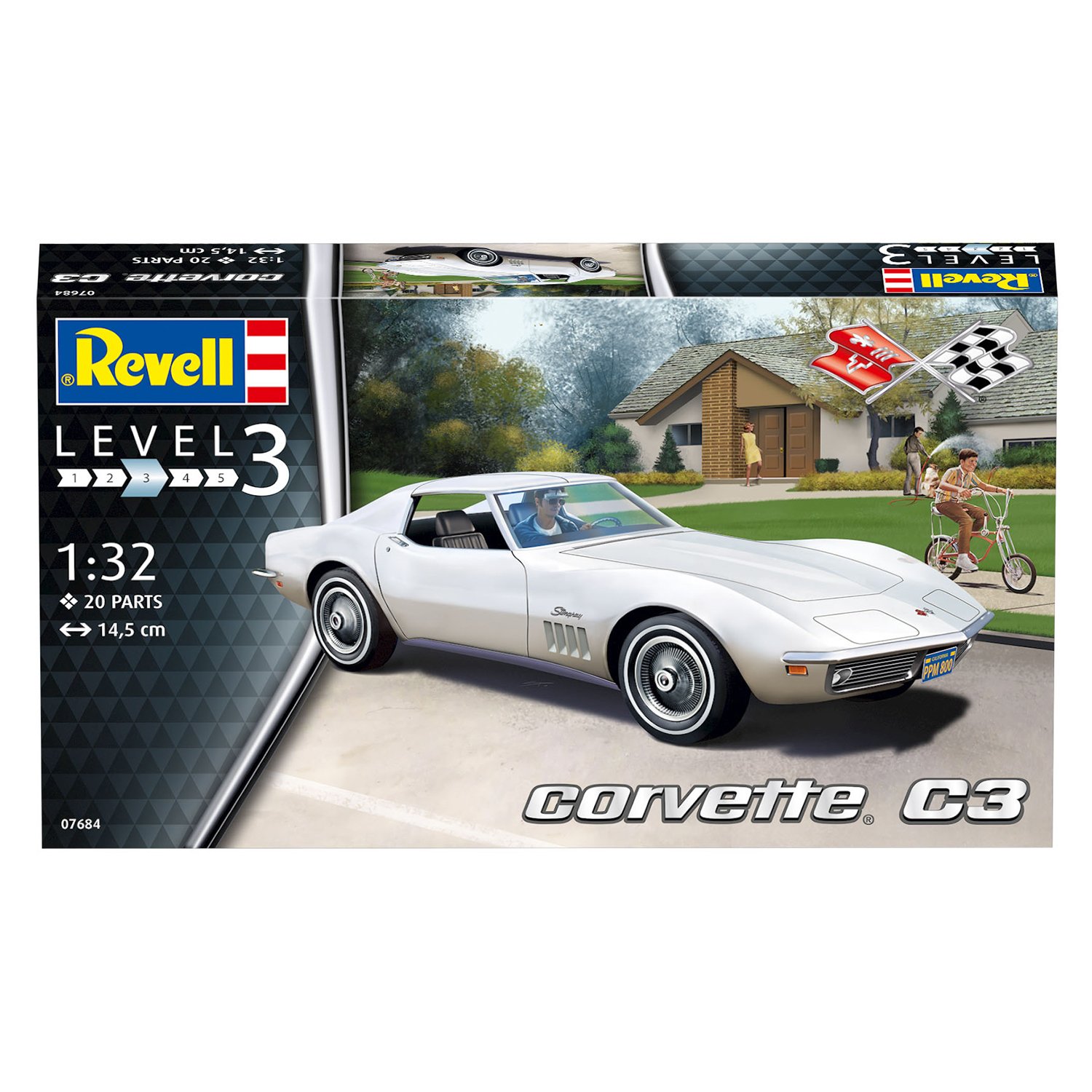 revell model corvette