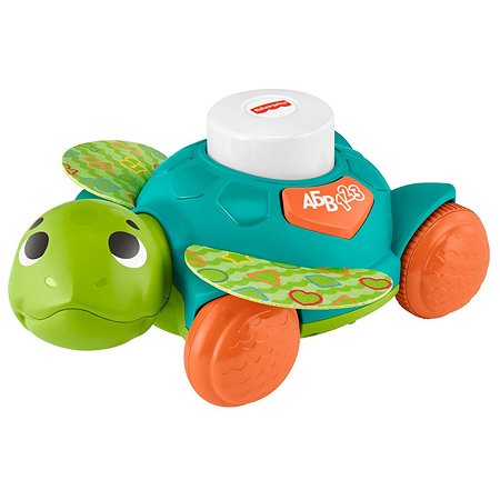 Игрушка Fisher Price Линкималс Морская черепаха для малышей развивающая HDJ17
