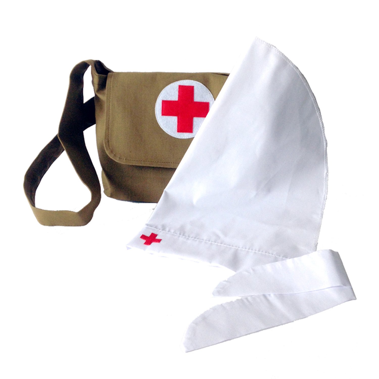 Сумка медсестры с красным крестом