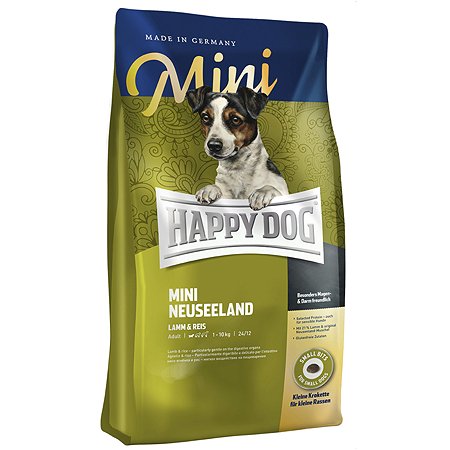 Корм для собак Happy Dog Supreme Mini Новая Зеландия ягненок-рис 4кг