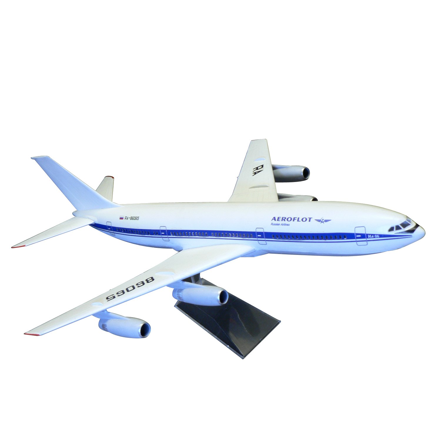 Модель для сборки Звезда Авиалайнер пассажирский ИЛ-86 - фото 2