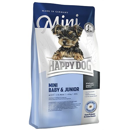Корм для щенков Happy Dog Supreme Mini 4кг