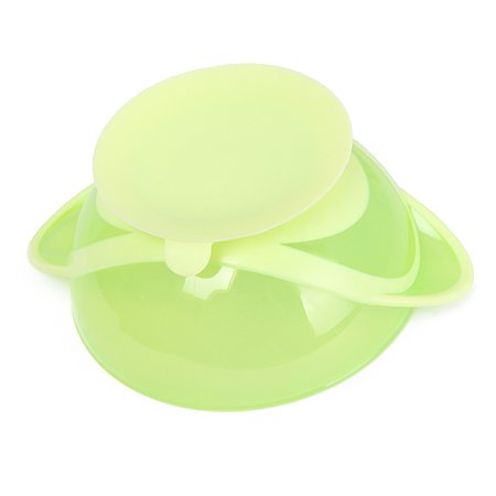 Тарелка BabyGo с присоской+крышка+ложка Green D2-0611 - фото 5