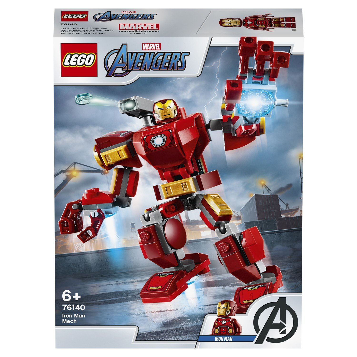 lego 76140 marvel avengers iron man