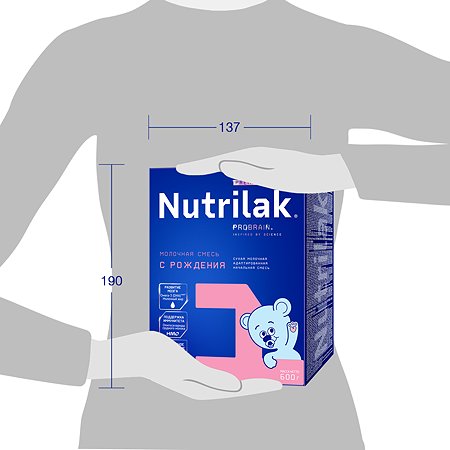 Смесь молочная Nutrilak Premium 1 с рождения 600г - фото 4