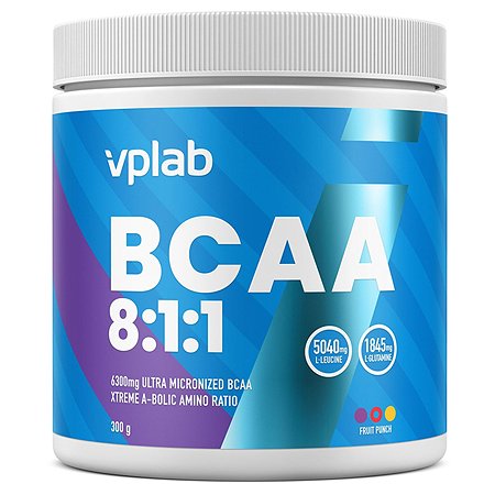 Биологически активная добавка VPLAB БЦАА 811 апельсин 300г