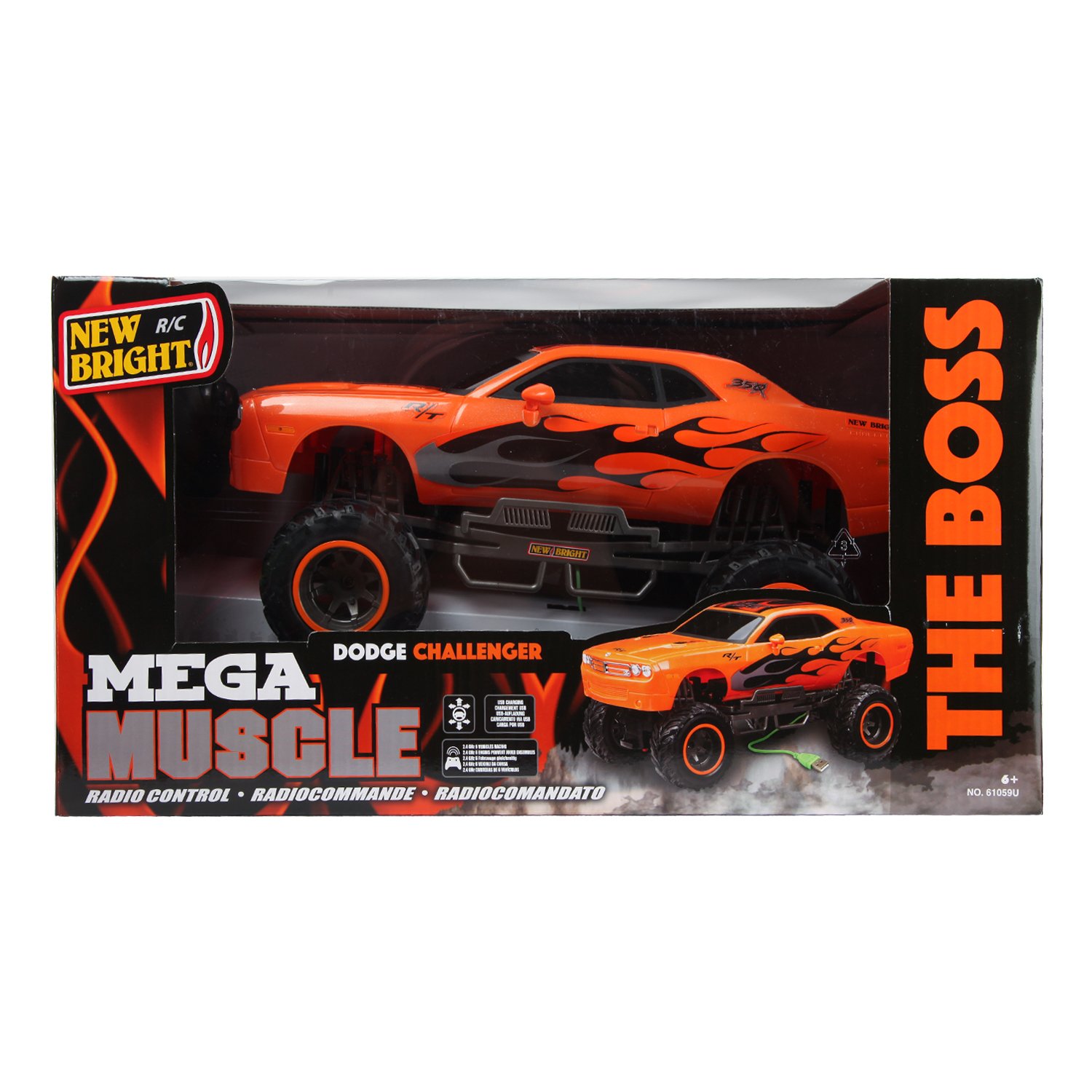 new bright mega muscle dodge challenger