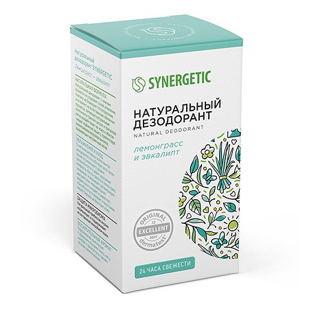 Дезодорант Synergetic лемонграсс-эвкалипт 50мл