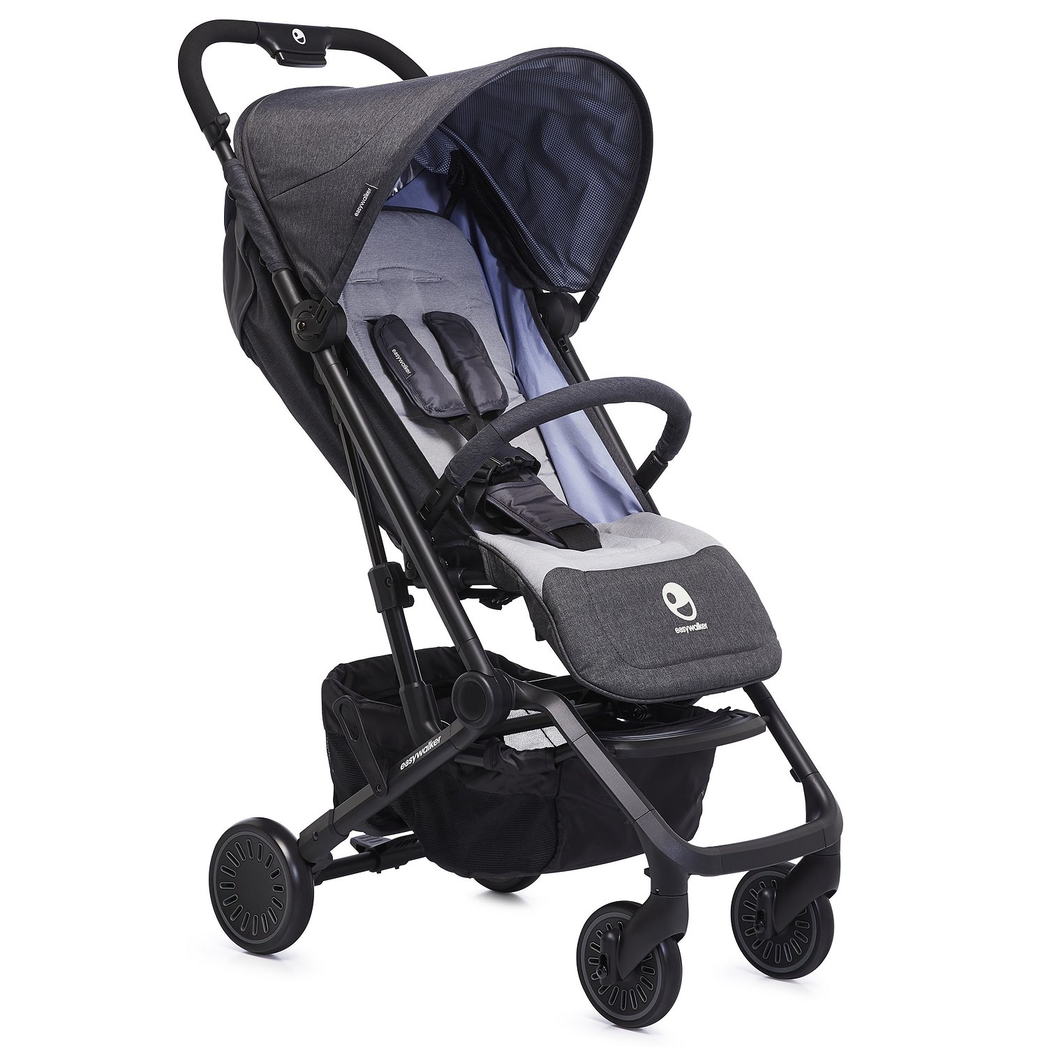 double pushchair with carrycot