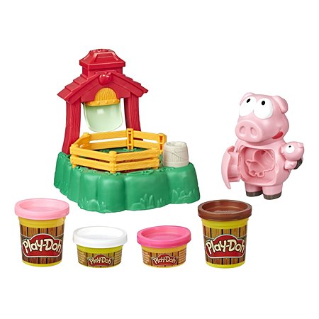 Набор для лепки Play-Doh Озорные поросята E67235L0 - фото 1