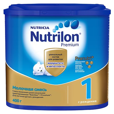 Смесь молочная Nutrilon Premium 1 400г с 0месяцев - фото 1