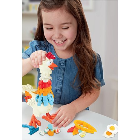 Набор для лепки Play-Doh Курочка-чудо в перьях E66475L0 - фото 3