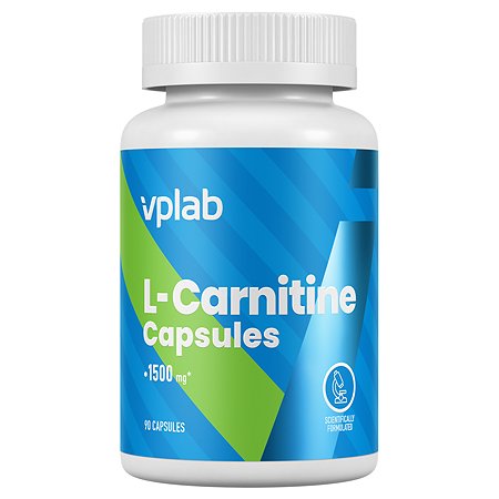 Биологически активная добавка VPLAB Л-карнитин 1500мг*90 ка псул