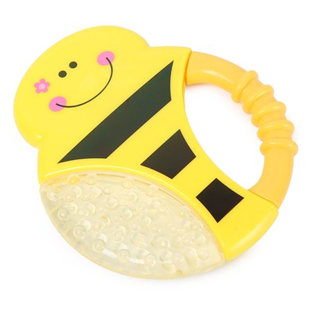 Прорезыватель-погремушка BabyGo Пчелка с водой Z-012