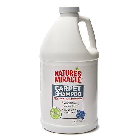 Средство моющее для ковров и мягкой мебели Natures Miracle CarpetShampoo с нейтрализаторами аллергенов 1.9 л