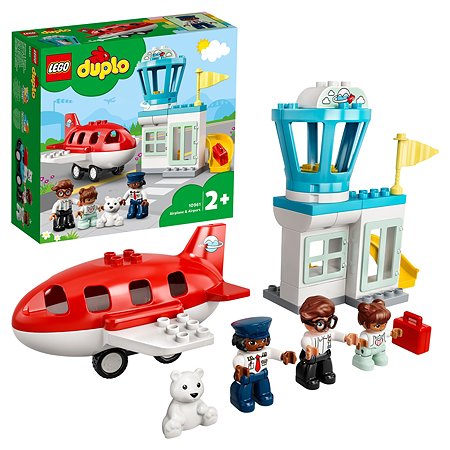 Конструктор LEGO DUPLO Town Самолет и аэропорт 10961