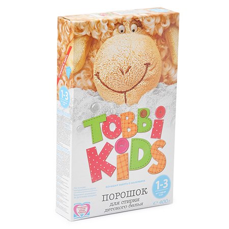 Порошок Tobbi Kids для стирки детского белья 1-3 400г