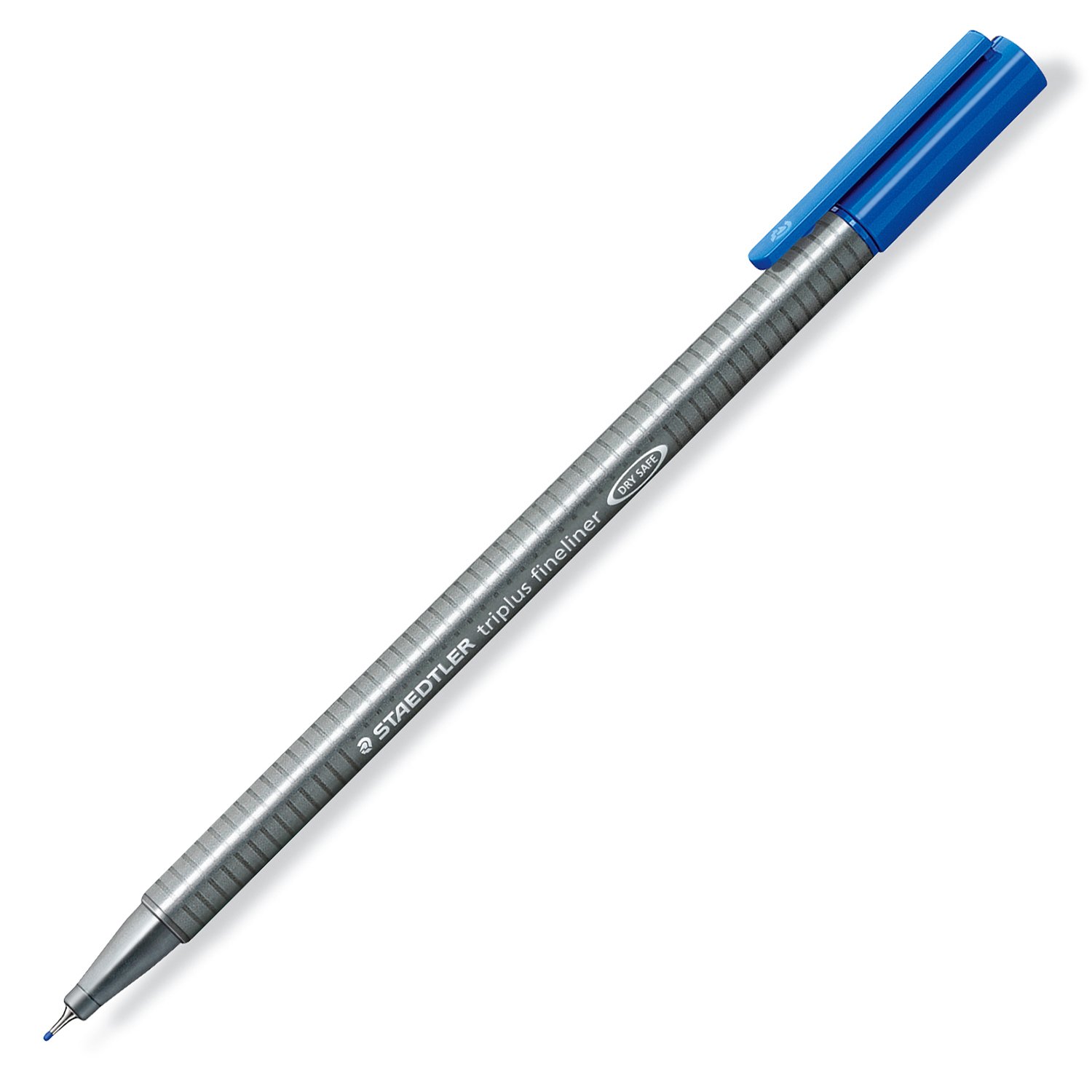 Ручка капиллярная Staedtler Triplus трехгранная Голубая:  по цене .