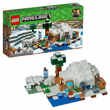 Конструктор LEGO Minecraft Иглу 21142