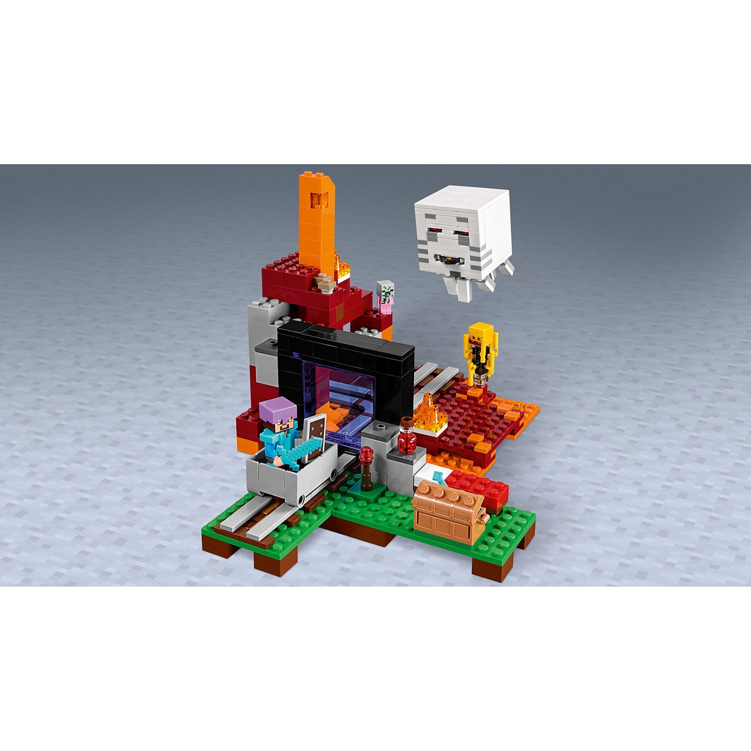 Конструктор LEGO Minecraft Портал в Подземелье 21143 - фото 4