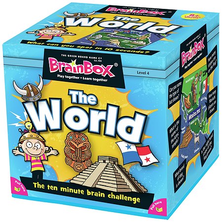 Настольная игра BrainBox Сундучок Знаний The World на английском языке