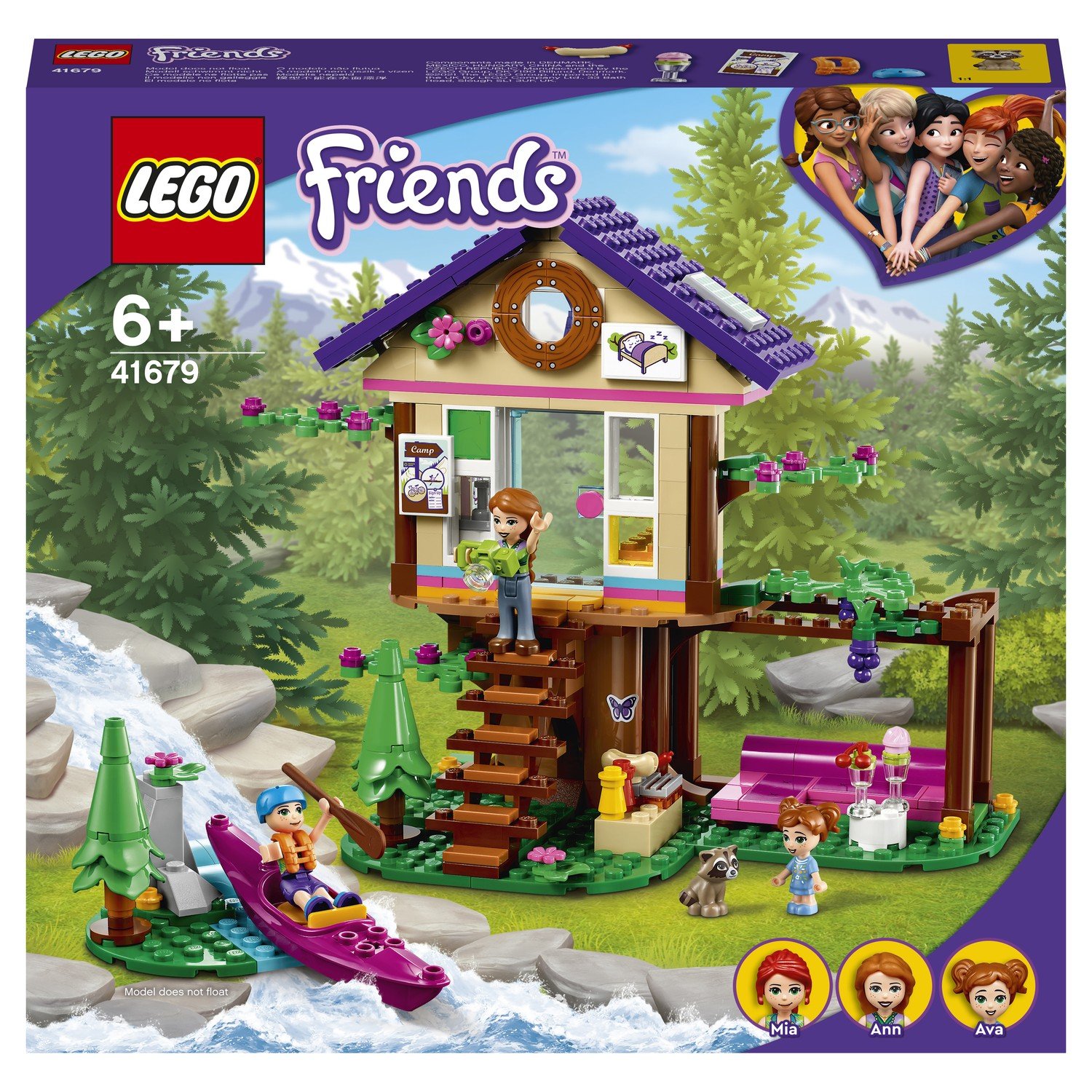 Конструктор LEGO Friends Домик в лесу 41679 - фото 2