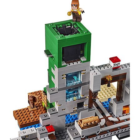 Конструктор LEGO Minecraft Шахта крипера 21155 - фото 13