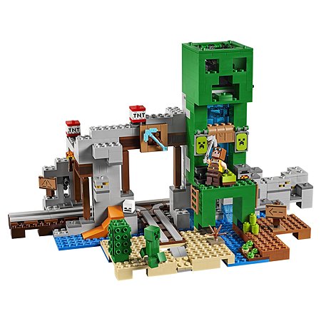 Конструктор LEGO Minecraft Шахта крипера 21155 - фото 15