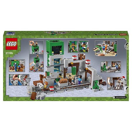 Конструктор LEGO Minecraft Шахта крипера 21155 - фото 3