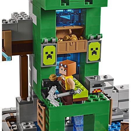 Конструктор LEGO Minecraft Шахта крипера 21155 - фото 7