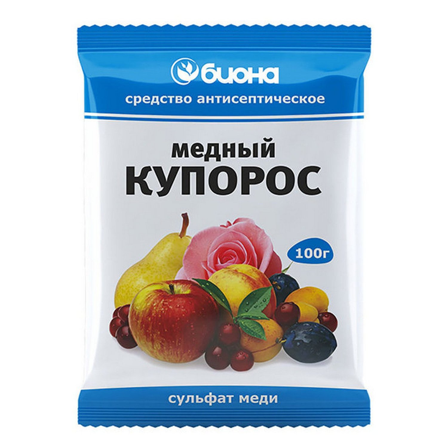 Медный купорос, 100г-Биона