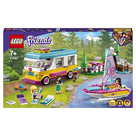 Конструктор LEGO Friends Лесной дом на колесах и парусная лодка 41681 - фото 2