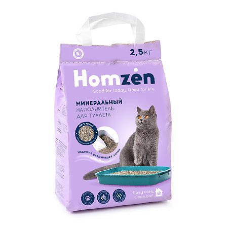 Наполнитель для кошачьего туалета Homzen впитывающий 5л