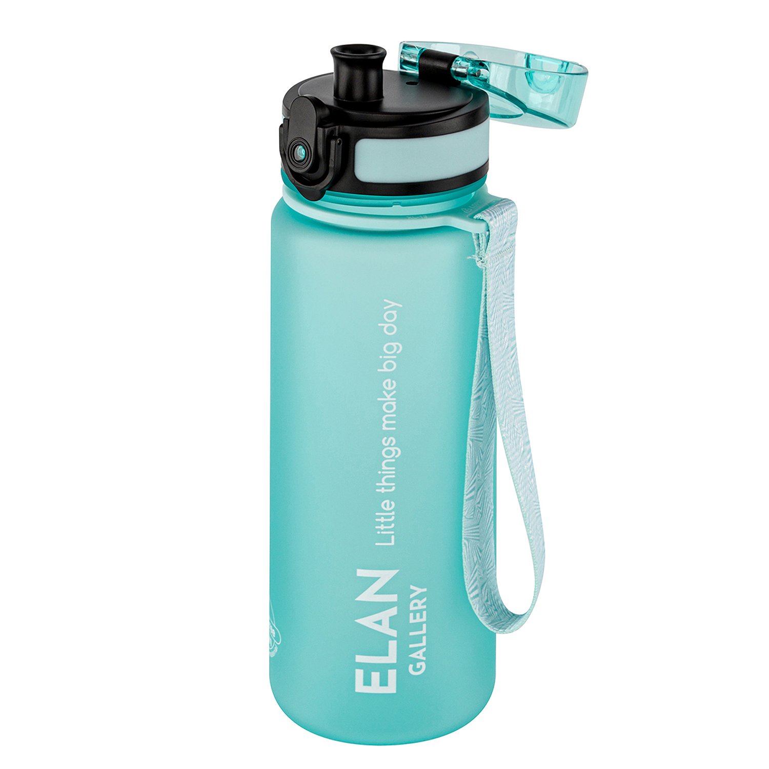 Бутылка для воды Elan Gallery 500 мл Style Matte аквамарин - фото 1