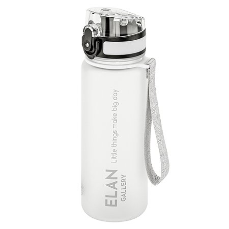 Бутылка для воды Elan Gallery 500 мл Style Matte белая